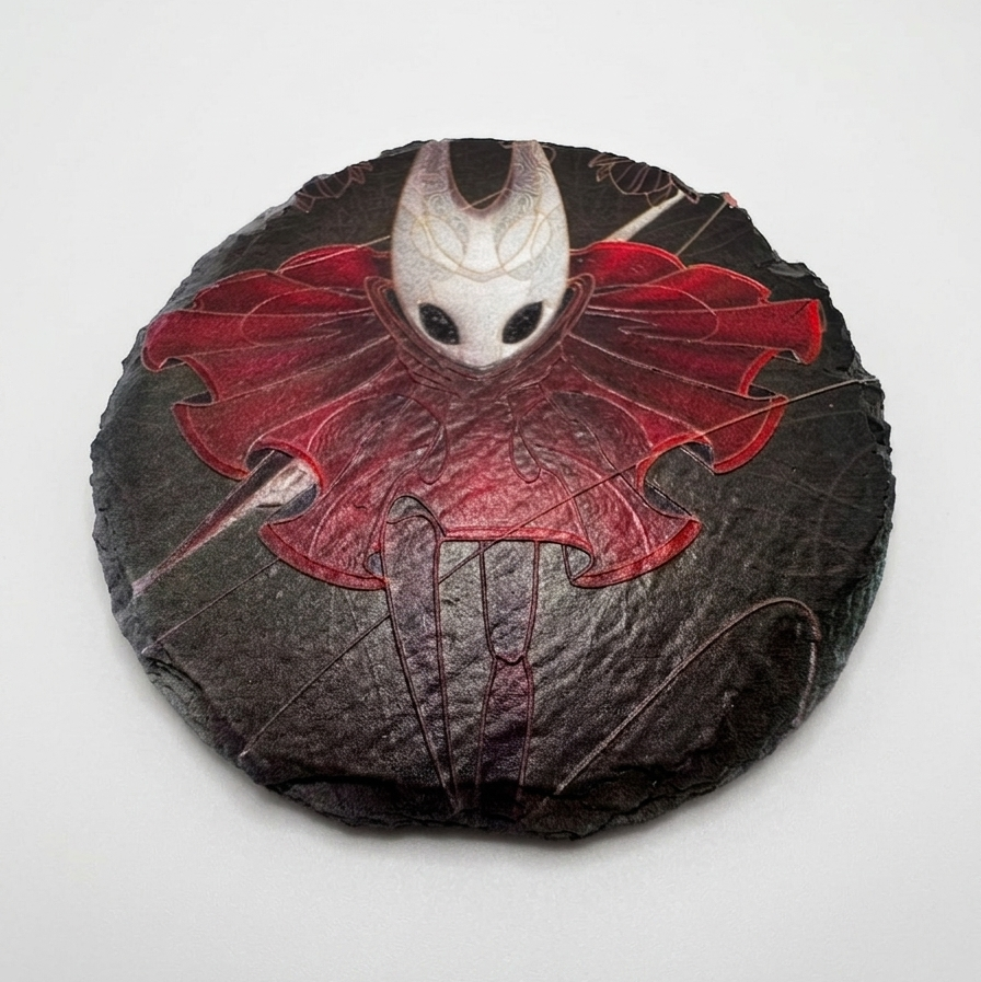 Hornet - Hollow Knight Textured Slate Coaster