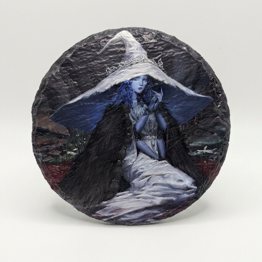Ranni the Witch - Textured Slate Coaster